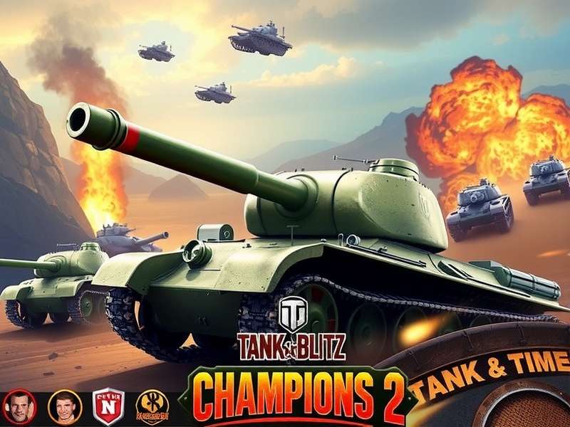 Support Tank in Tank Blitz Champions